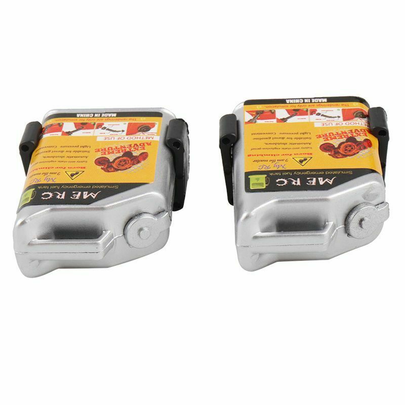 2 Pcs 1/10 Scale Rc Crawler Accessory Mini Fuel Tank For Tamiya D90 Axial W X9Z7