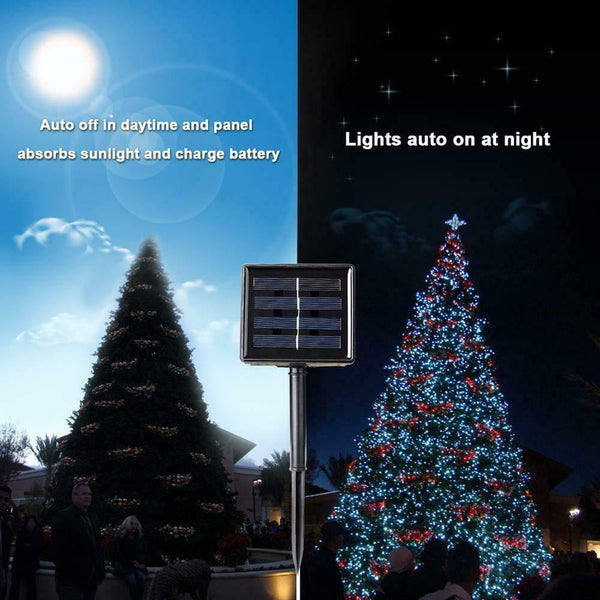 200LED 22m Solar Colorful String Light Fairy Decorative Lamp (Four Colors)