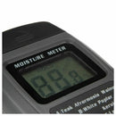 0-99.9% Digital Wood Moisture Meter Tester Damp Hygrometer 2Pins