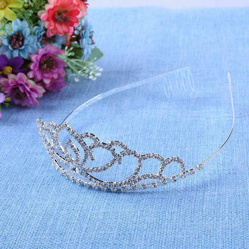 Bride Wedding Headdress Jewelry Crystal Hair Crown Dinner Accessories