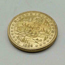 1889 Treasure lamp and Eagle Coin Collection Golden L8G4
