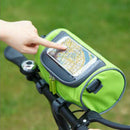 Outdoor Bicycle Handlebar Bag Mountain Bike Press Screen Mobile Phone Head