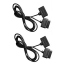 1.8m Game Extension Cable Data Cord for Nintendo SNES Controller (2pcs)