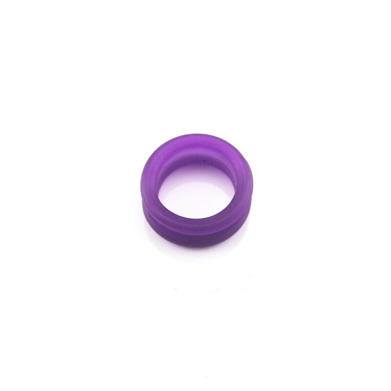 50Pcs Silicone Finger Rings for Any Scissors Inserts Haircutting Styling To A2Y1