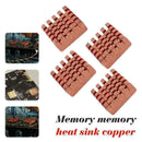 8Pcs Copper Graphics Video Card VRAM Cooling CPU Cooler Chip Radiator Sink N1N6