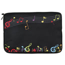 17" 17.3" 17.4" Music Note Notebook Laptop Sleeve Handle Bag Case