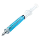 Novelty Syringe Refills Pen Doctor Nurse Hospital Blue L3P9