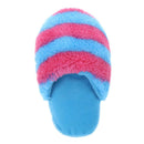 Pet Puppy Chew Squeaker Squeaky Plush Sound Striped Slipper Treat For Dog Toys