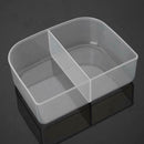1000mL Microwave Lunch Box Leak Proof Bento Box Heated Food Containers Set