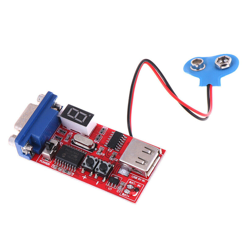 DC 9v vga signal generator lcd tester 15 signal output battery power supplyI Ew