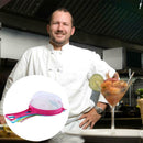 4Pcs Plastic Kitchen Strainer Flour Sieve Sifter Colander Filter Funnel Separate