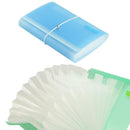Mini Size Bill Receipt Document Expanding File Folded Bag Storage A6 Plastic