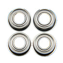 5 PCS MF84zz (4x8x3 mm) Flange Metal Double Shielded Ball Bearing 4*8*3 Fla N2R3