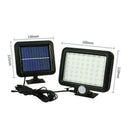 56 LED Solar Motion Sensor Light Outdoor Garden Security Path Lamp Floodlight