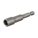 8mm Hexagon Magnetic Nut Socket Driver Bit Adapter 65mm Long 10 Pcs