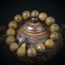 15mm Wood Tibet Buddha Buddhist Prayer Beads Bracelet Mala Bangle Wristband N Cy