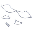 Empennage DIY Metal Embroidery Stencil Scrapbook Craft Cutting Die A
