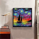 5D DIY Full Drill Diamond Painting Cross Stitch Kit (HG017 Oil Painting)