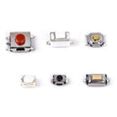 250 Pcs Tactile Push Button Car Remote Key Button Microswitch Tools Kit S1M0