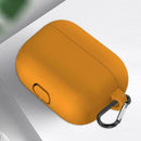 Silicone Bluetooth Headset Box Protector Cover Container w/Hook for Airpods Pro