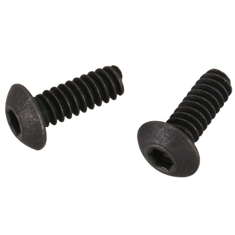 No. 6-32 UNC x 3/8 Alloy Steel Hex Socket Screws, Black, 20 Pieces D9V3