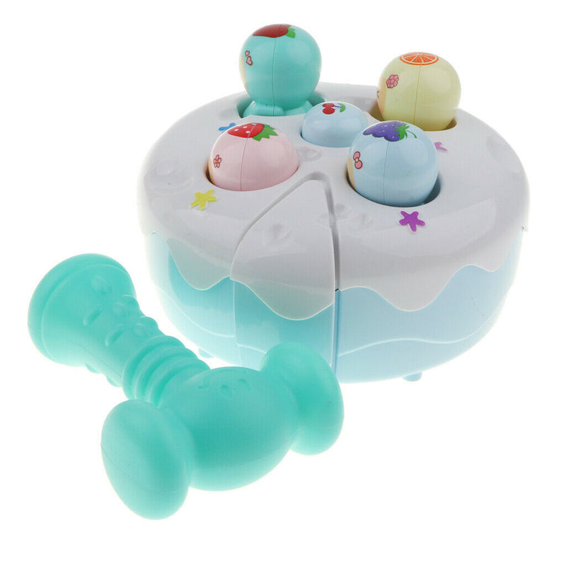 Party Favors Kids Toys Electric Play Cake Fruit Hammer Hamster with Music