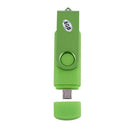 USB Mini Memory Stick 8GB USB 2.0 Memory Flash Drive OTG for Handy PC Green Z6V4