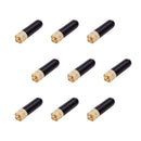 10Pcs SRH805S SMA-F Short Antenna for 136-174MHz + 400-470MHz Two Way Radio
