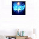 5D Diy Diamond Embroidery Landscape Forest Maple Leaf Deer Diamond Painting V5W5