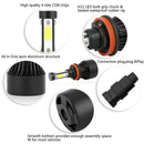 6000K White 4-Side H11 LED Headlight H8 H9 Kits 2800W 380000LM Bulbs Power BX