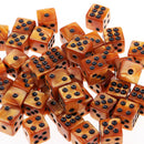 50pcs Acrylic Six Sided Dices 12mm D6 Dice For D&D DnD RPG