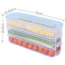 Plastic Storage Bins Refrigerator Storage Box Food Storage Containers With