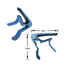 Folk Acoustic Guitar Trigger Change Capo Key Clamp Blue