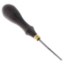 3x Wood Handle Scratch Awl Leather Edge Chamfer Punching
