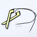 2x White Car LED Daytime Running Light DRL COB Strip Fog Lamp Super Bright 12V