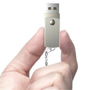 Stainless Steel USB 2.0Pen Drive 2gb Flash Drive Stick Flash DriveWithKeychainMO