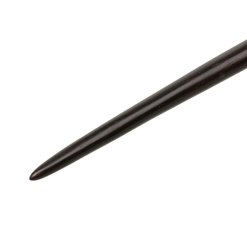 Traditional Carved Ebony Wooden Hair Pin Stick Vinatge Hair Chopsticks Black