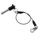 3Pcs Ball Lock Pins Push Button Ball Lock Quick Pin Quick Lock Pin 20mm