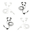 4 X 3.5mm In Ear Stereo Earbuds Headphone Earphone Headset For