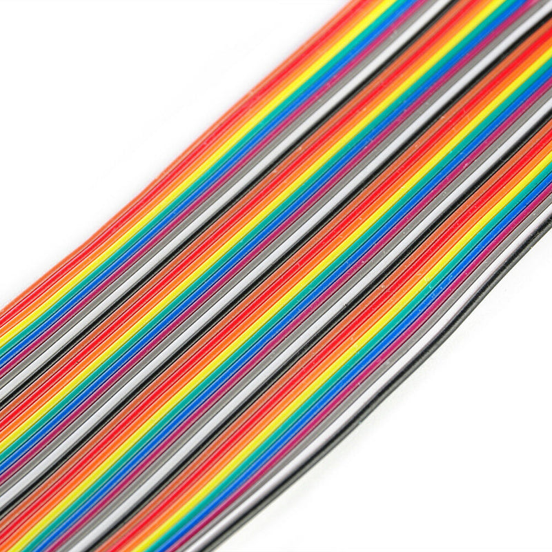 20cm Arduino Breadboard 40X In Row Jumper Wire Dupont Cable 2.54mm Male to Male