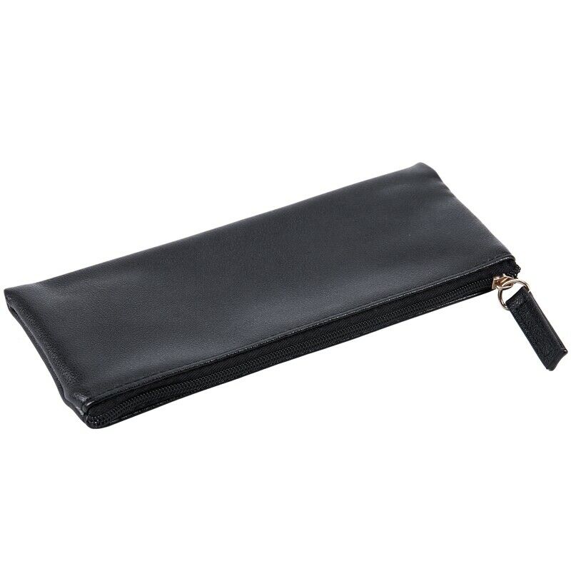 Leather Pencil Case Pouch Bag with Zipper,Pencil Case Soft Pencil Case Make S3M2