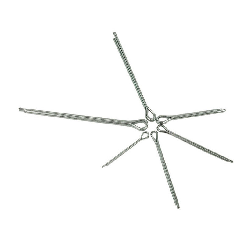 555pcs Steel Cotter Pin Assortment Clip Set Kit 6 Popular sizes