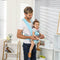 Baby Lab Ergonomic Baby Carrier Kangaroos Breathable Sling Backpacks (Blue)