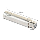 Stereo XLR Male to Female M/F Jack Audio Coupler Adapter Converters