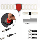 25miles Indoor TV VHF UHF FM 4K 1080P HDTV HD DVB-T2 ATSC HD Thin TV Antenna TE