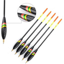 5pcs MixedSize Bobber Cork Vertical Float For Carp Fishing Float Fishing Tackle