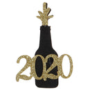 4pcs Cake Topper Happy New Year 2020 Champagne Fireworks Cake Inserts  OZ