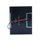 1.5W 12V solar panel Dijiao board + electronic line DIY solar panels A grad R5U4