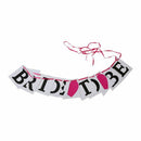 Bride To Be Bunting Banner Garland Wedding Hens Night Bridal Party Decor H3V8