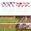 24 Pieces Butterfly Garden Stake Ornaments Patio Decor Butterfly Party Supplies
